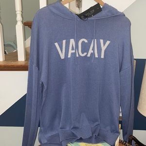 Rachel  Zoe NWT “ Vacay” sweater L